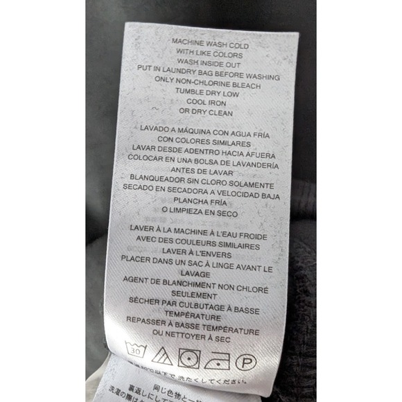 Michael Kors Men's NWT Black 1/4 Zip Pullover Sweatshirt Size Large $145 MSRP - Picture 7 of 12